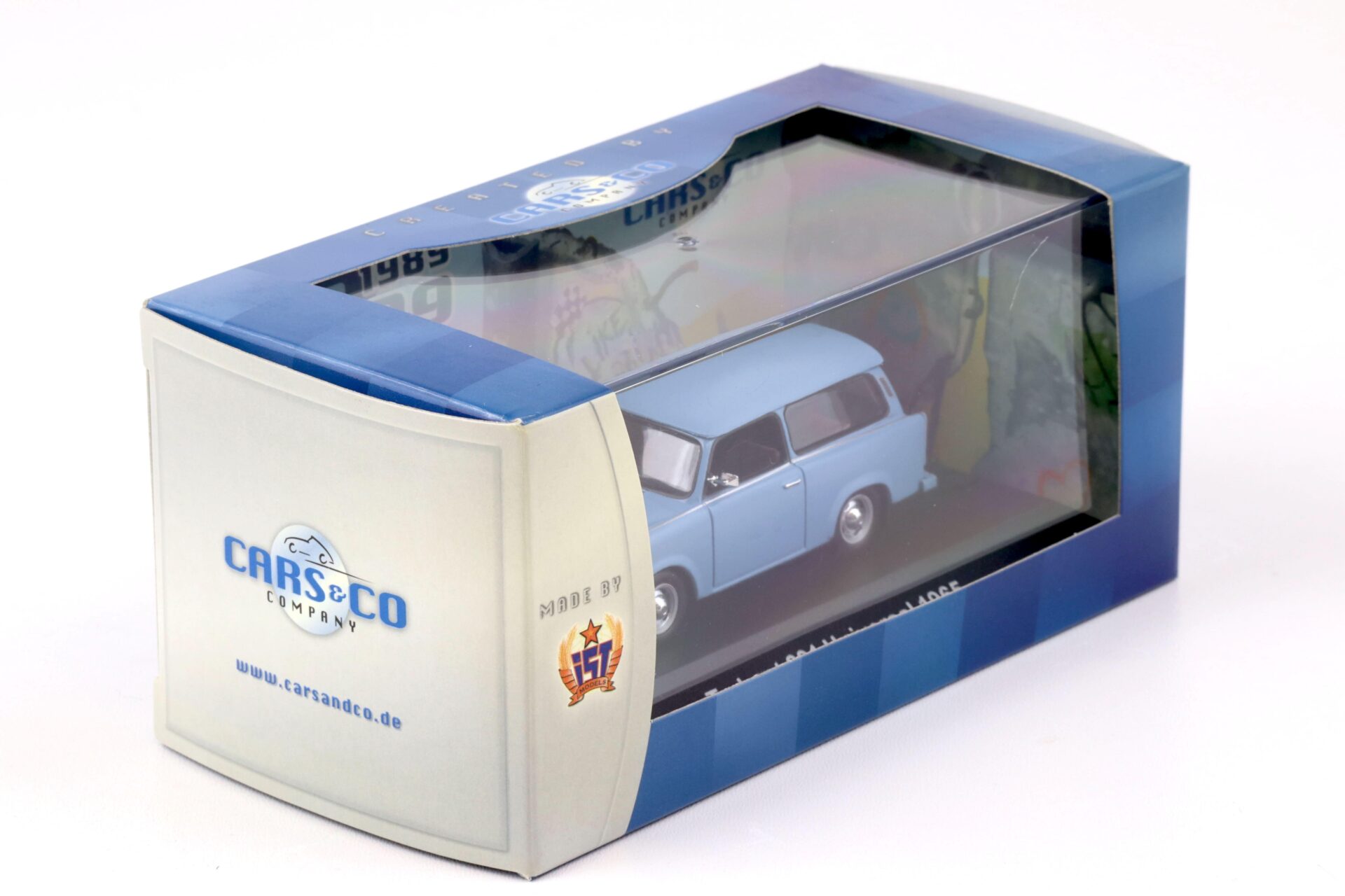1:43 Cars&Co IST 1965 Trabant 601 Universal blue