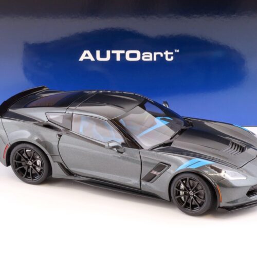 1:18 AUTOart Chevrolet Corvette C7 Grand Sport Watkins Glen grey metallic 71272