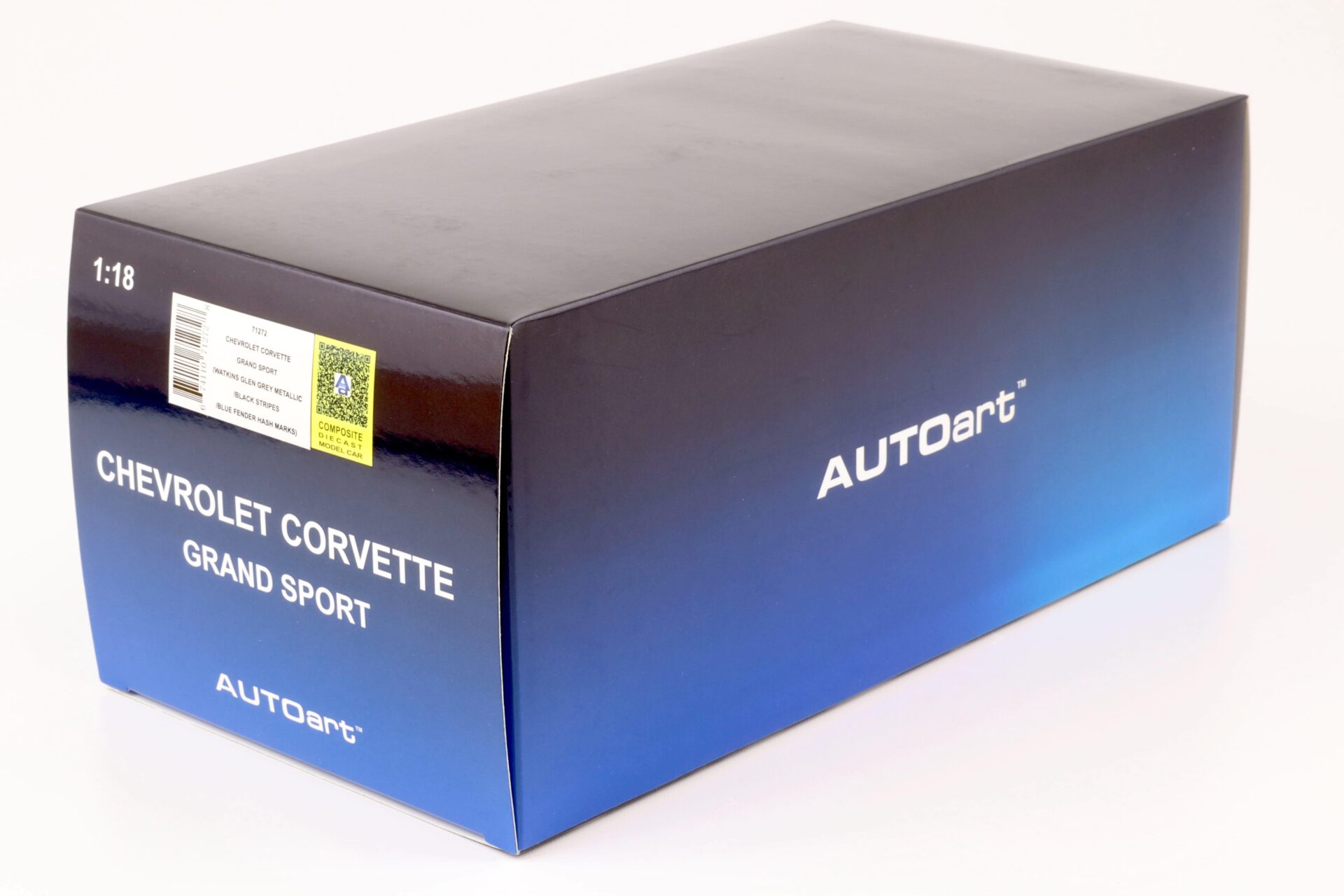 1:18 AUTOart Chevrolet Corvette C7 Grand Sport Watkins Glen grey metallic 71272