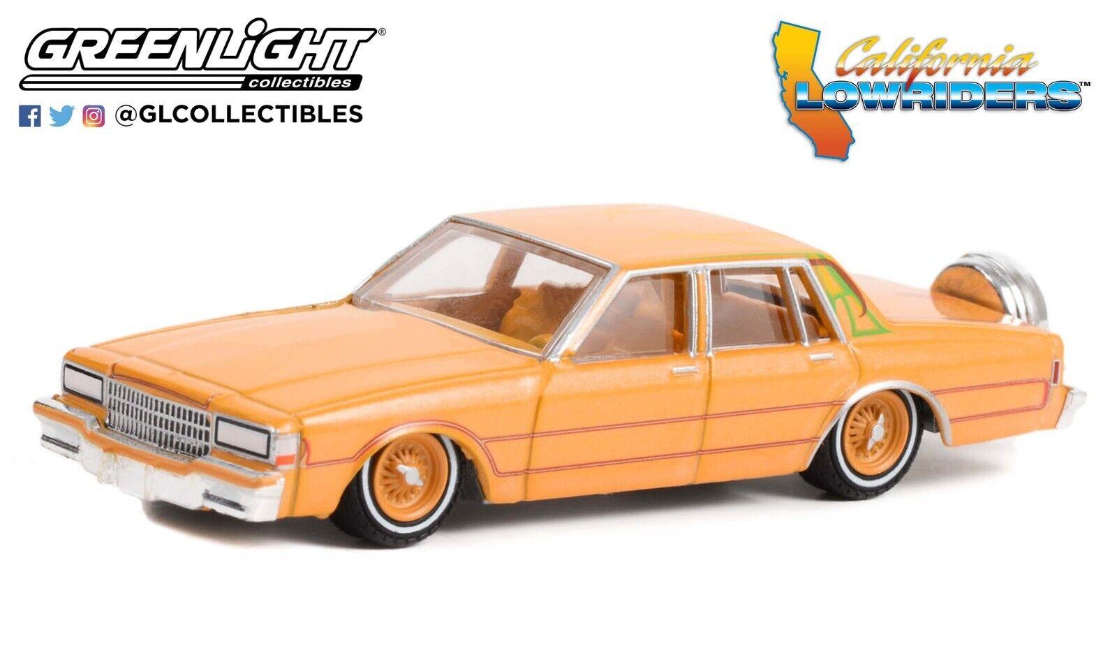 1:64 Greenlight California Lowriders Series 2 Chevrolet Caprice Classic 1990 orange