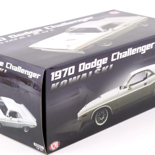 1:18 ACME 1970 Dodge Challenger Street Fighter KOWALSKI white A1806022
