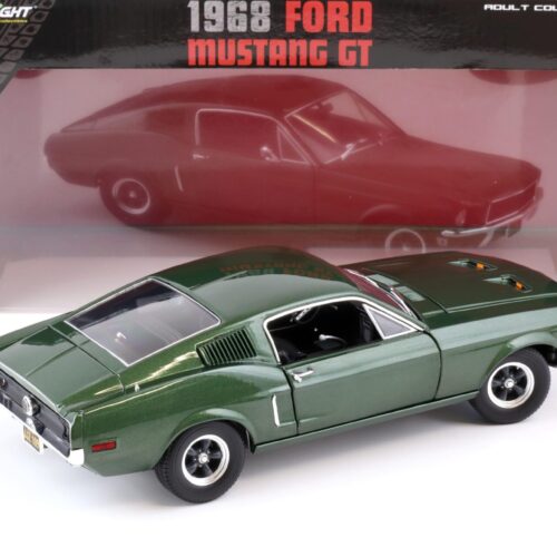 1:18 Greenlight 1968 Ford Mustang GT Fastback highland green metallic