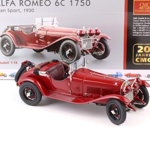 1:18 CMC Alfa Romeo 6C 1750 GS Gran Sport 1930 dark red M-138
