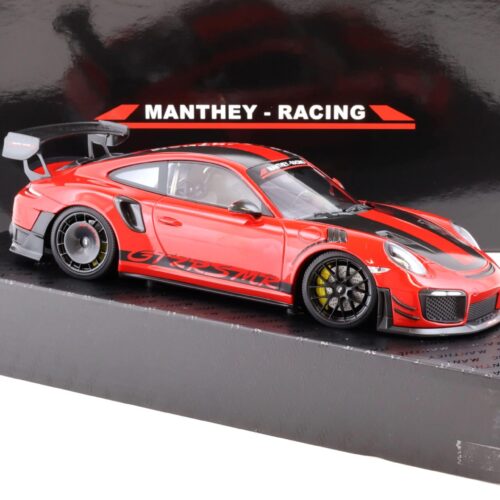 1:18 Minichamps Porsche 911 (991.2) GT2 RS MR 2018 red Manthey-Racing Special Box