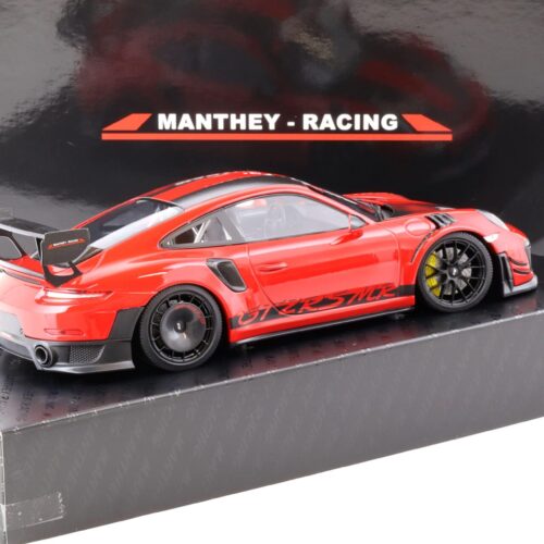 1:18 Minichamps Porsche 911 (991.2) GT2 RS MR 2018 red Manthey-Racing Special Box