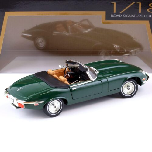 1:18 Road Signature 1971 Jaguar E-Type Roadster green