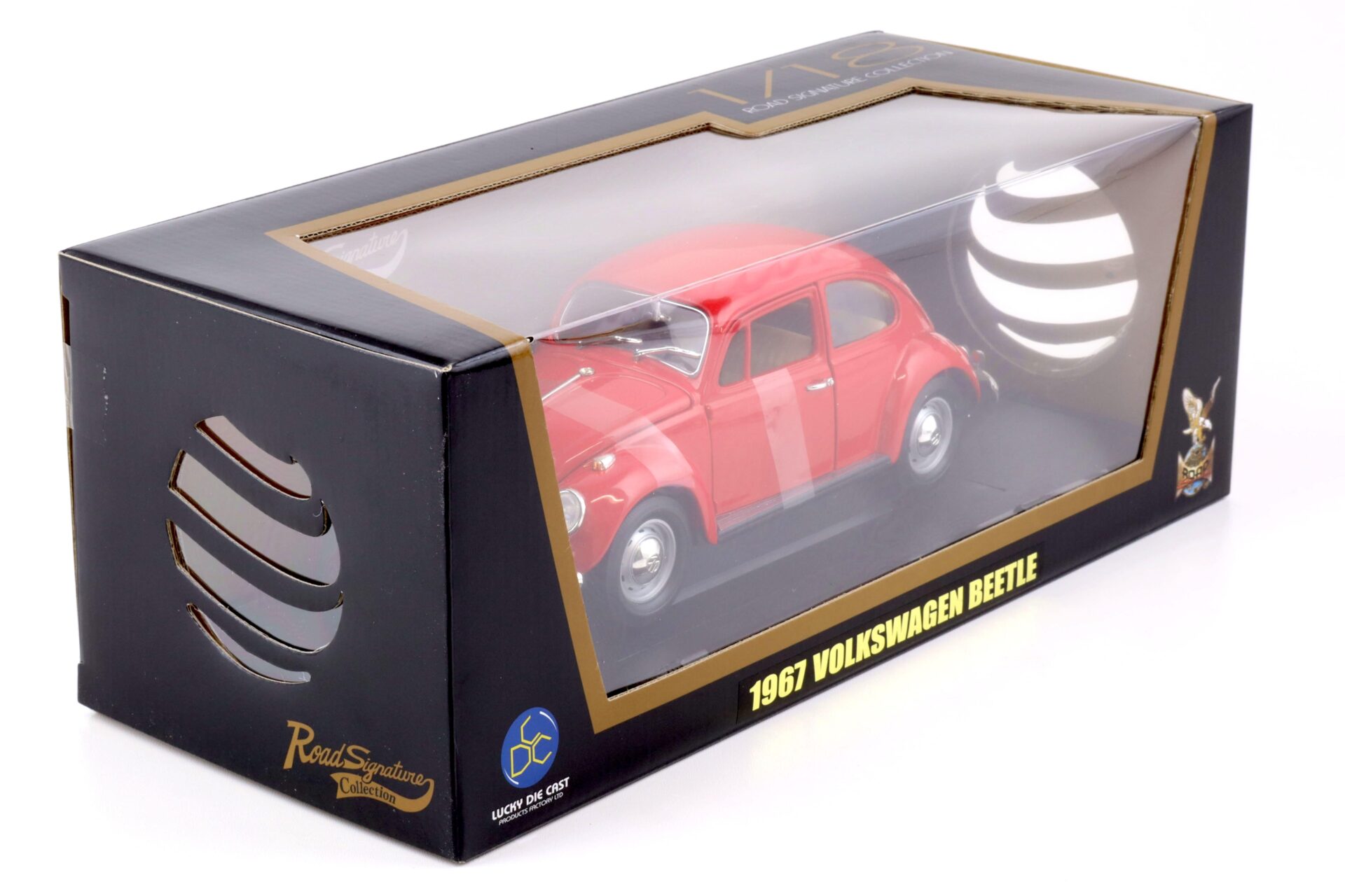 1:18 Road Signature 1967 Volkswagen VW Beetle Käfer red
