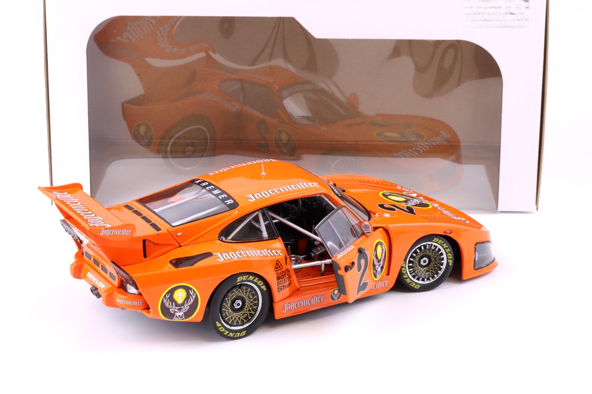 1:18 Solido Porsche 935 K3 DRM 1980 #2 orange Jägermeister