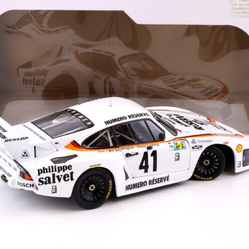 1:18 Solido Porsche 935 K3 Winner Le Mans 1979 #41 white