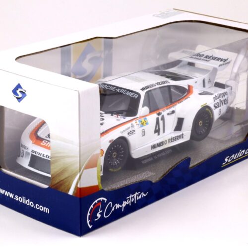 1:18 Solido Porsche 935 K3 Winner Le Mans 1979 #41 white