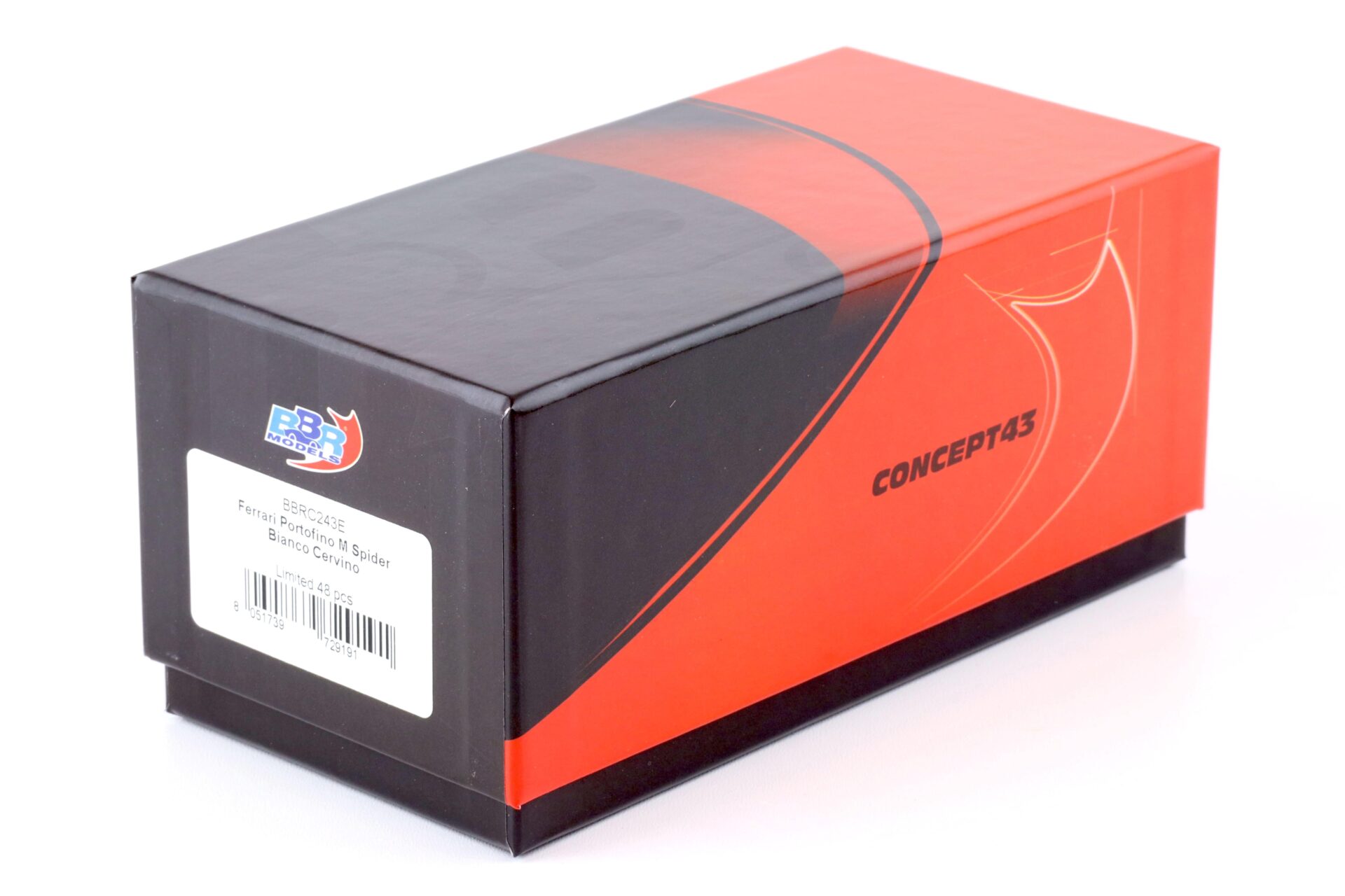 1:43 BBR Ferrari Portofino M Spider Bianco Cervino/ black interior - Limited 48 pcs.