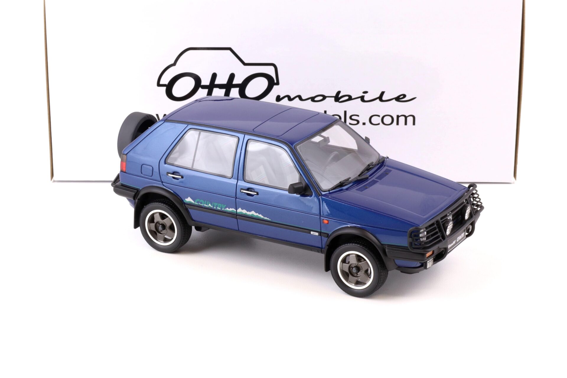 1:18 OTTO mobile OT973 VW Golf II 2 Country blue 1990