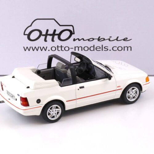1:18 OTTO mobile OT398 Ford Escort MK4 XR3i Cabriolet white 1986