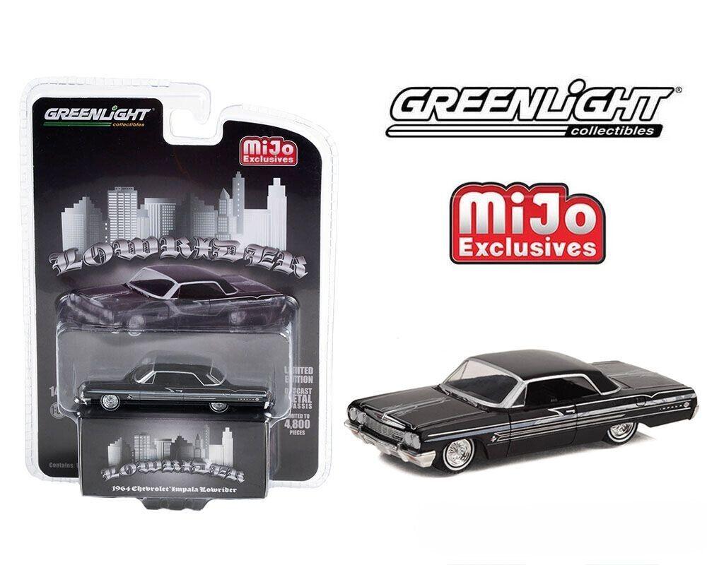 ID 73952 orig.jpg 1:64 Greenlight MIJO Exclusives Lowrider 1964 Chevrolet Impala black/ silver