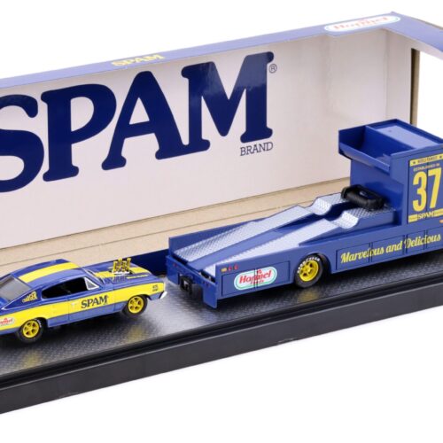 1:64 M2 Machines 1966 Dodge L600 COE & 1966 Dodge Charger HEMI SPAM