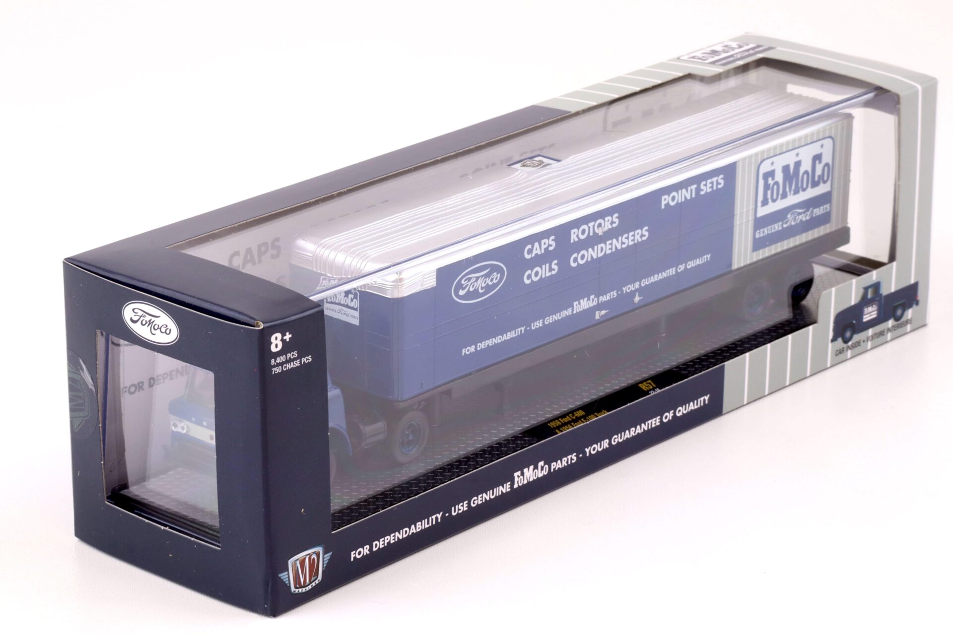 1:64 M2 Machines 1958 Ford C-600 & 1956 Ford F-100 Truck FoMoCo