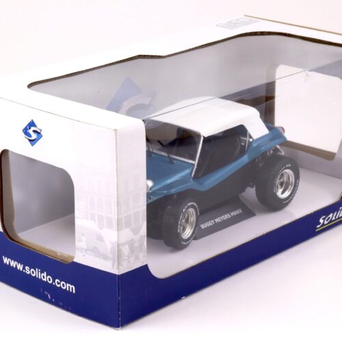 1:18 Solido VW Buggy Meyers Manx soft roof blue metallic 1984
