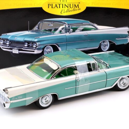1:18 Sun Star 1959 Oldsmobile 98 Hard Top emerald mist poly / white