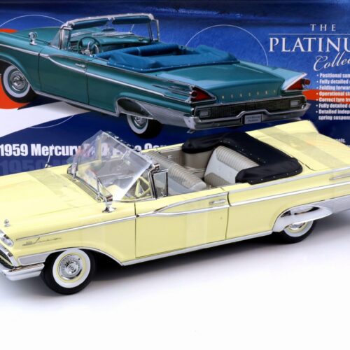 1:18 Sun Star 1959 Mercury Park Lane Open Convertible madeira yellow