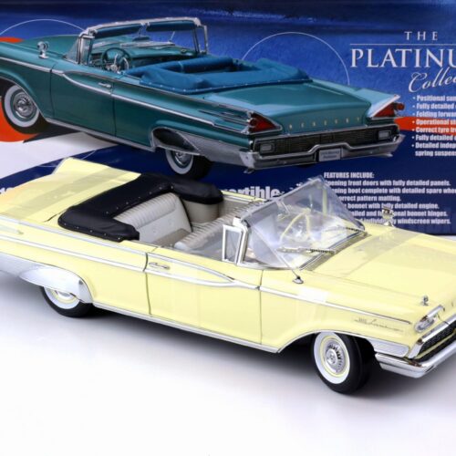 1:18 Sun Star 1959 Mercury Park Lane Open Convertible madeira yellow