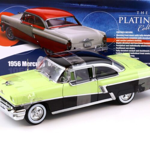 1:18 Sun Star 1956 Mercury MontClair tuxedo black / grove green