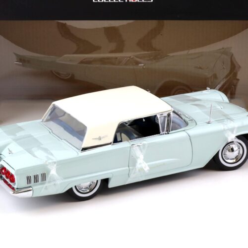 1:18 Sun Star 1960 Ford Thunderbird Hard Top white / skymist blue