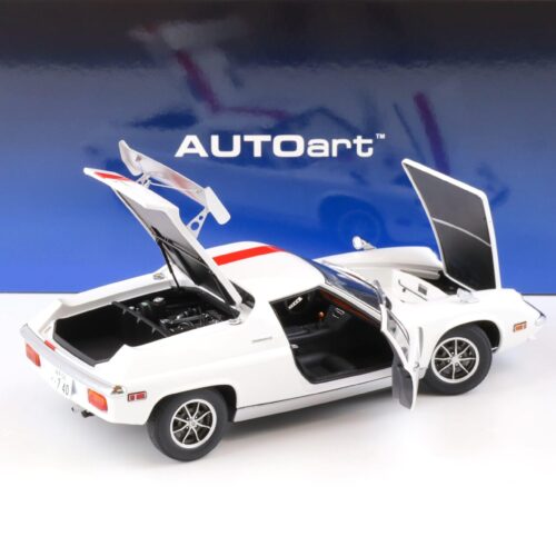 1:18 AUTOart Lotus Europa Special THE CIRCUIT WOLF white/ red 75396