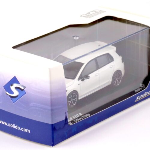 1:43 Solido VW Golf 8 VIII R white 2021