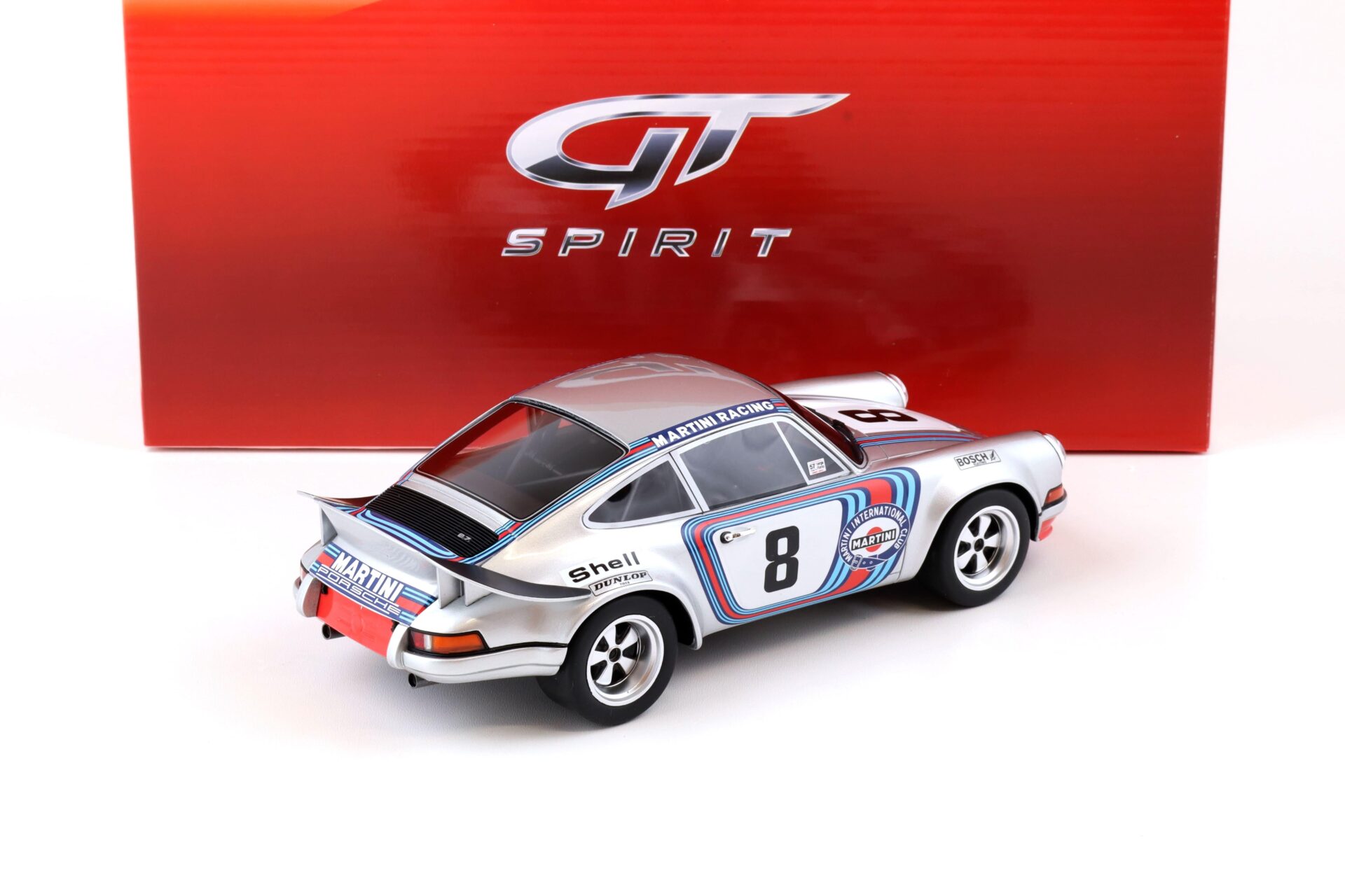 1:18 GT Spirit GT052 Porsche 911Carrera 2.8 RSR Coupe Martini Racing #8 Winner Targa Florio 1973