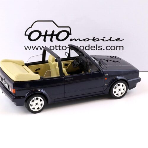 1:18 OTTO mobile OT531 Volkswagen Golf 1-Series Cabriolet Classic Line 1992 blue