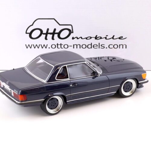 1:18 OTTO mobile OT342 Mercedes 560SL 6.0 AMG R107 Midnight blue 1979