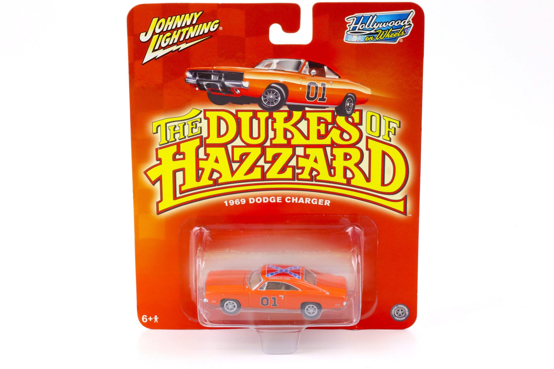 ID 74439 orig 1.jpg 1:64 Johnny Lighting 1969 Dodge Charger orange THE DUKES OF HAZZARD