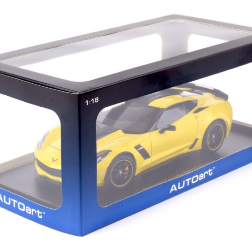 1:18 AUTOart Chevrolet Corvette C7 Z06 C7R Edition Corvette Racing yellow 71260