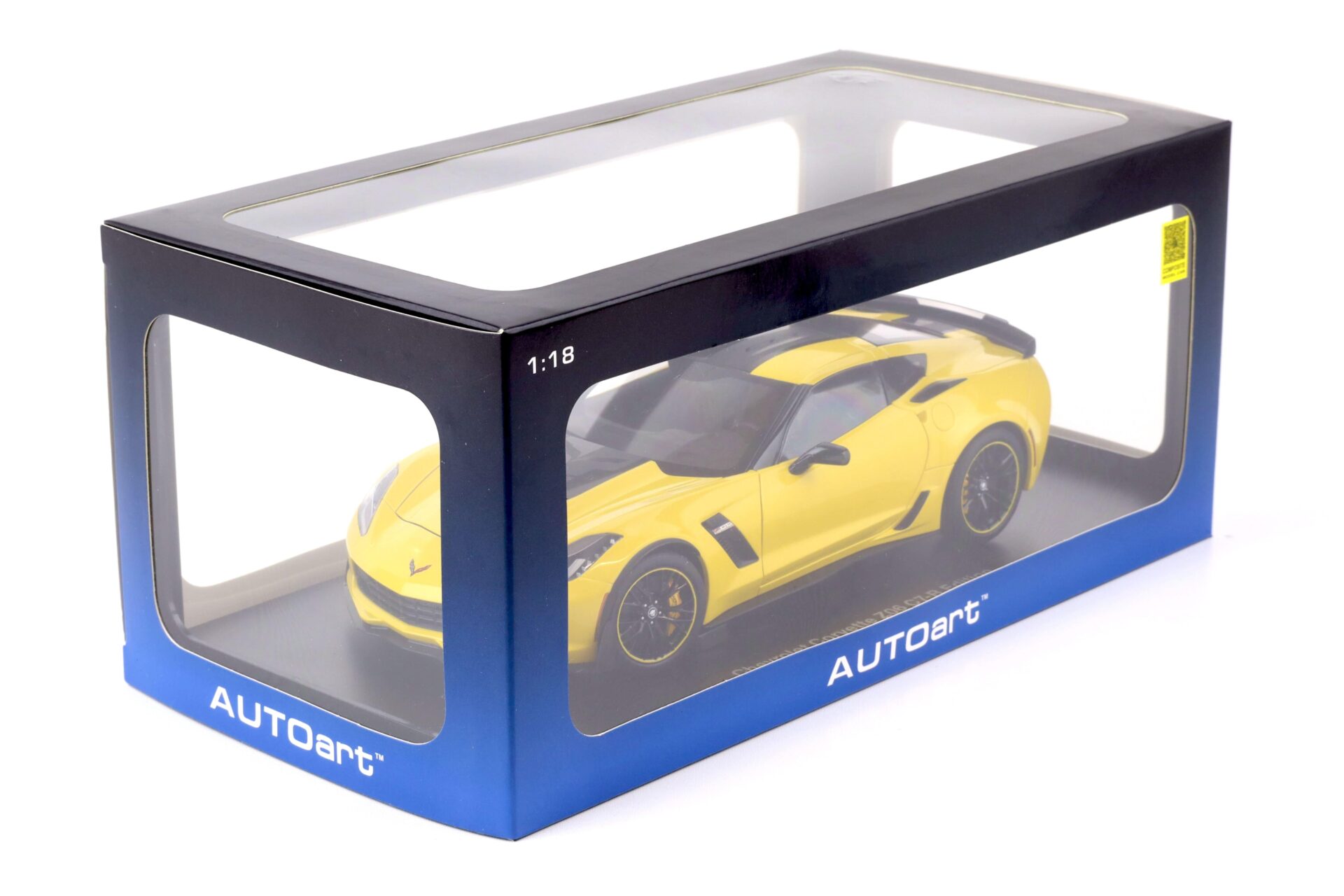 1:18 AUTOart Chevrolet Corvette C7 Z06 C7R Edition Corvette Racing yellow 71260