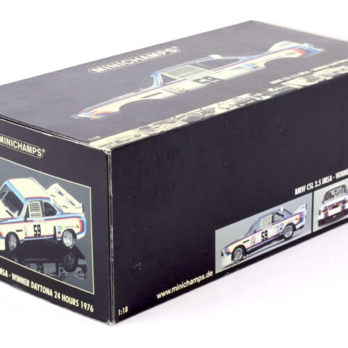 1:18 Minichamps BMW 3.5 CSL IMSA Winner Daytona 24h 1976 Gregg/ Redman #59