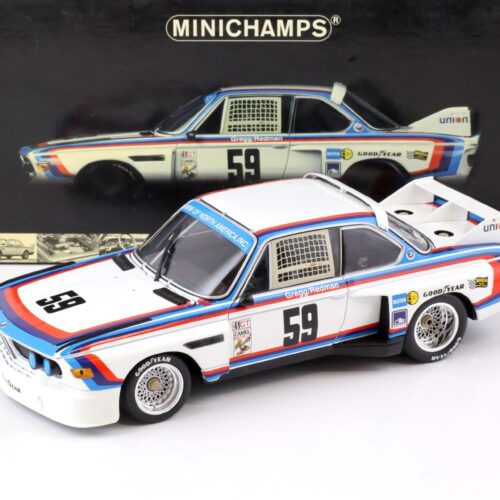 1:18 Minichamps BMW 3.5 CSL IMSA Winner Daytona 24h 1976 Gregg/ Redman #59