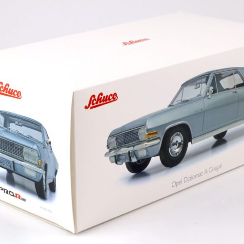 1:18 Schuco PRO.R18 Opel Diplomat A Coupe silver metallic