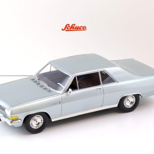 1:18 Schuco PRO.R18 Opel Diplomat A Coupe silver metallic