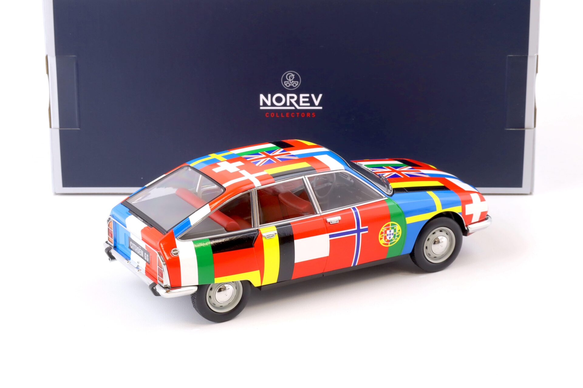 1:18 Norev Citroen GS 1972 FLAGS - 2nd Release 181667