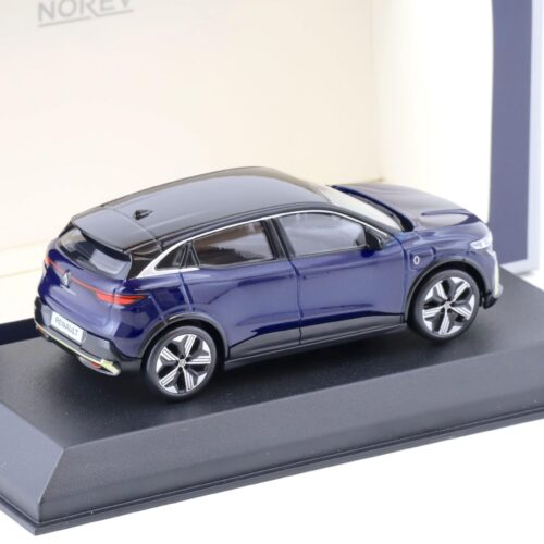 1:43 Norev Renault Megane E-Tech 100% Electric 2022 dark blue/ black roof 517922