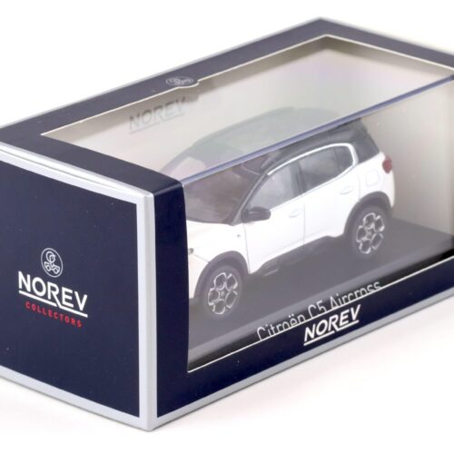1:43 Norev Citroen C5 Aircross 2022 pearl white & black 155564