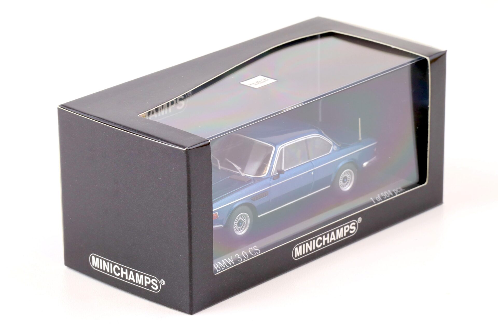 1:43 Minichamps BMW 3.0 CS Coupe 1969 night blue metallic
