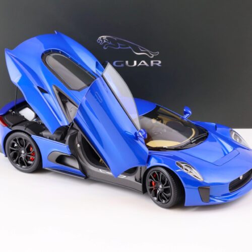 1:18 Almost Real Jaguar C-X75 blue metallic 810606