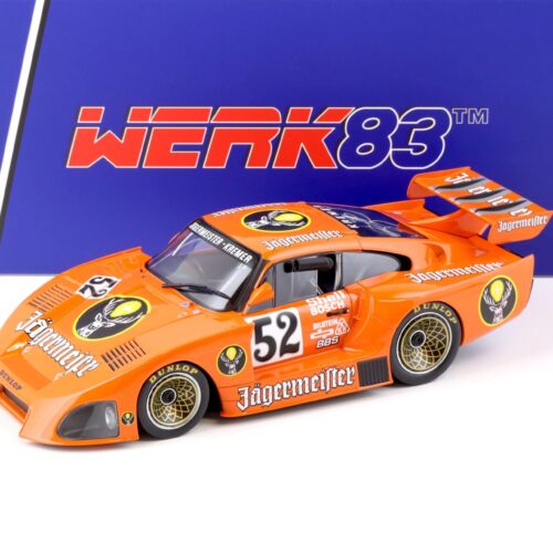 1:18 WERK83 Kremer Porsche 935 K4 #52 Jägermeister Nürburgring DRM 1981 Wollek