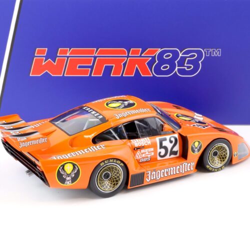 1:18 WERK83 Kremer Porsche 935 K4 #52 Jägermeister Nürburgring DRM 1981 Wollek