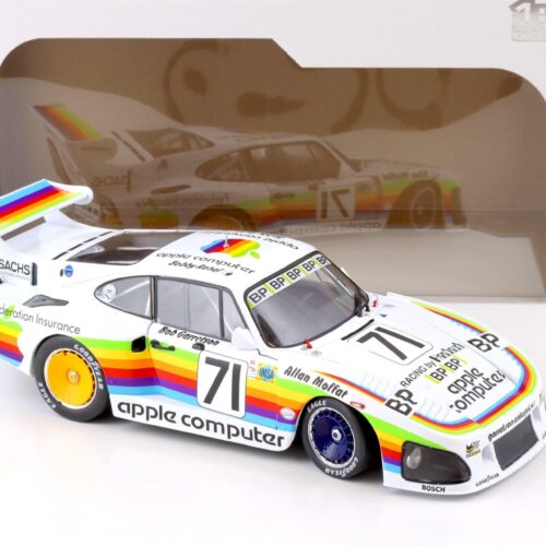 1:18 Solido Porsche 935 K3 #71 - 24h Le Mans 1980 Apple Computer Rahal/ Moffat