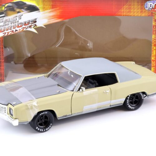 1:18 ERTL Joyride 1970 Chevrolet Monte Carlo Fast & Furious beige / grey