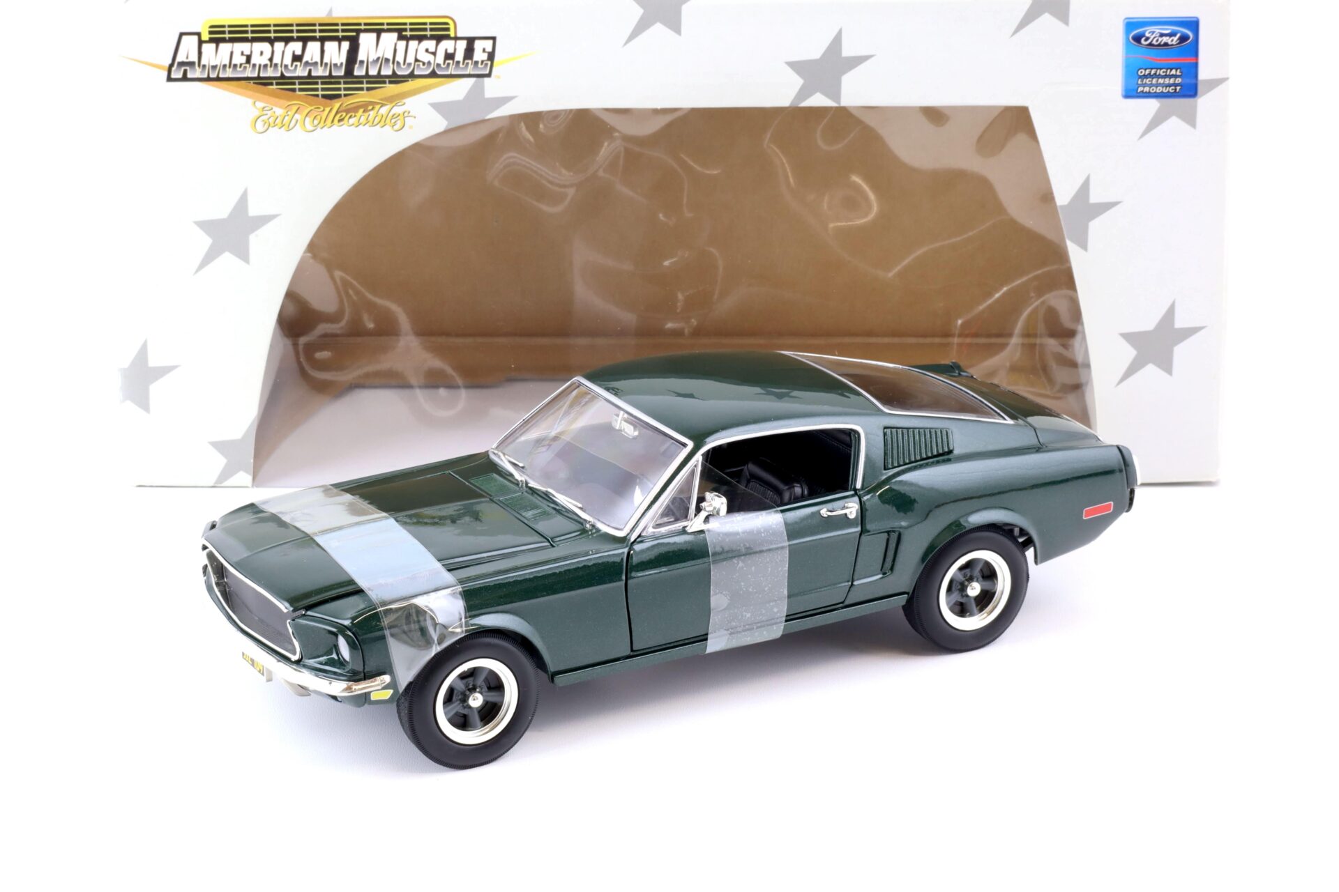 ID 74736 orig.jpg 1:18 ERTL American Muscles Collectibles 1968 Ford Mustang GT dark green