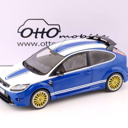 1:18 OTTO mobile OT1010 Ford Focus RS MK2 Le Mans blue/ white 2010