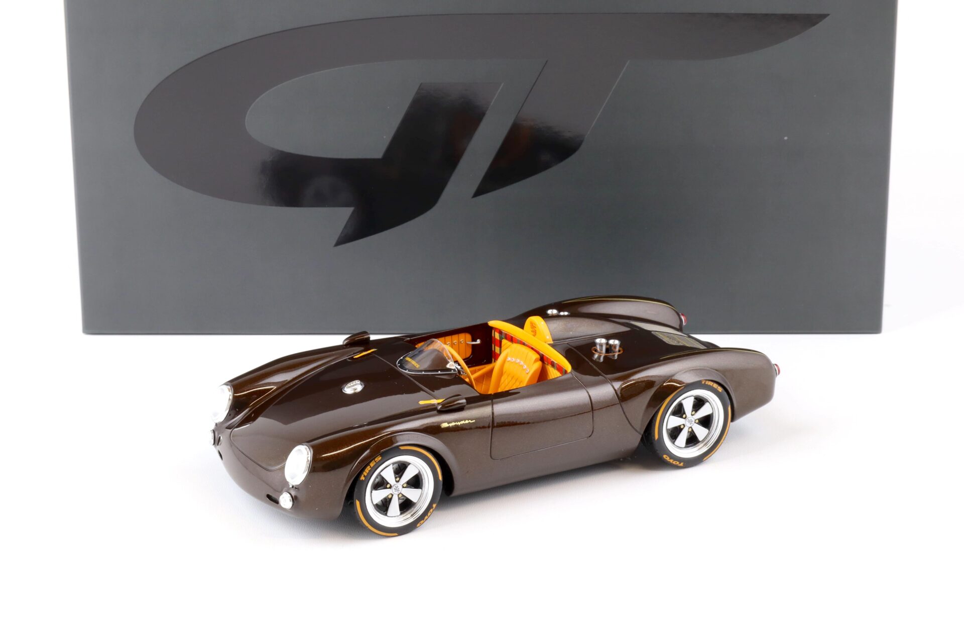 1:18 GT Spirit GT416 Porsche 550 Spyder S-Klub by Slang500 and Jonsibal brown 2019